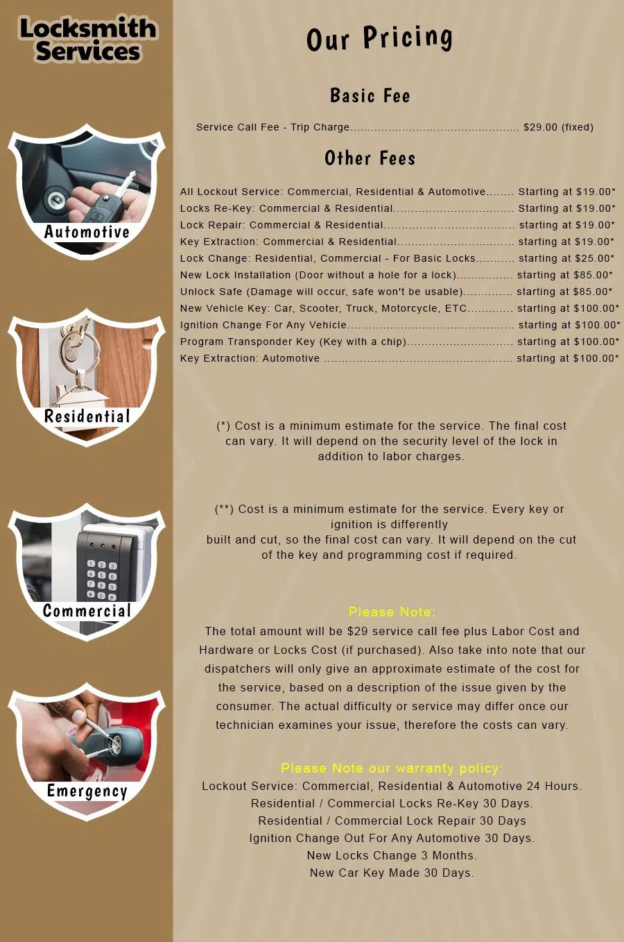 Elite Locksmith Services Folcroft, PA 610-235-0677